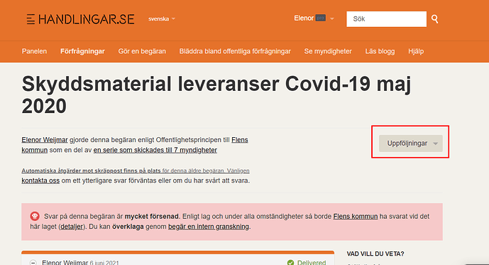 Uppföljningar